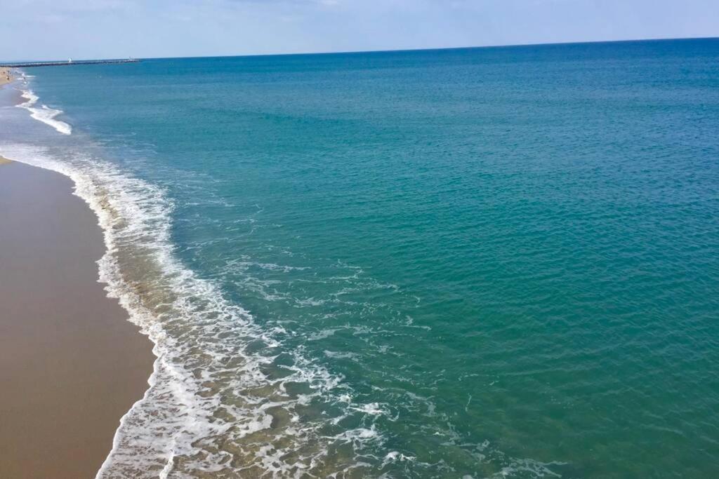 Barcaresa-La Perle Vue Mer Pieds Dans L'Eau Clim Wifi Leucate Exterior foto